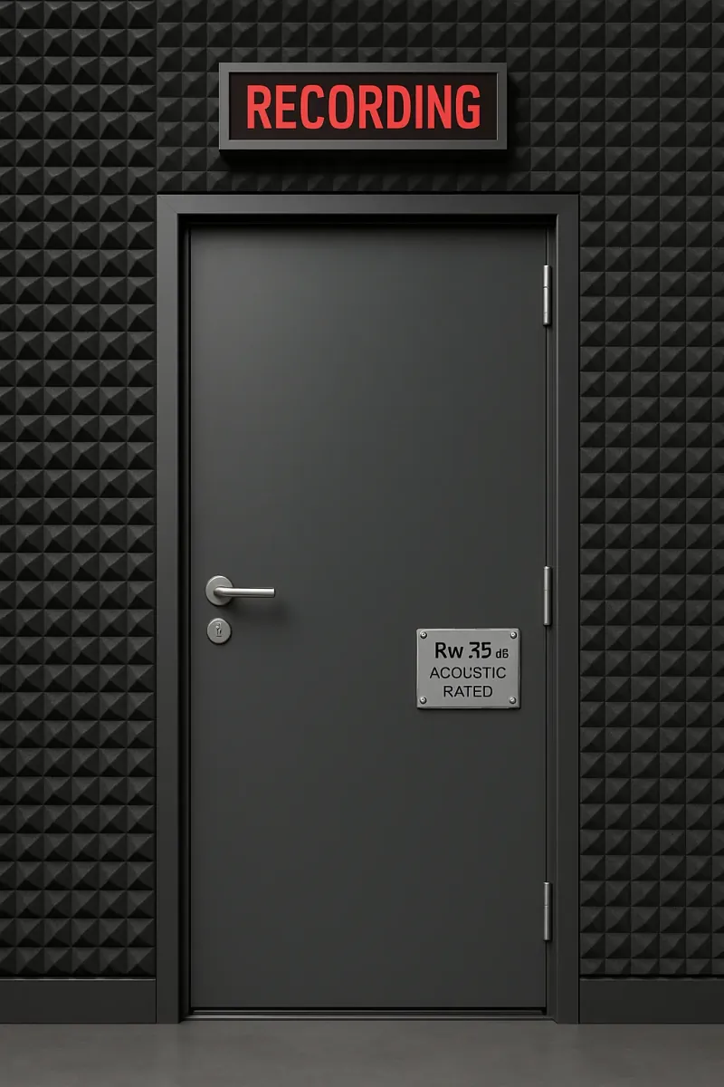 acoustic rated steel doors - professional steel doors available in Cambridge from UK manufacturers